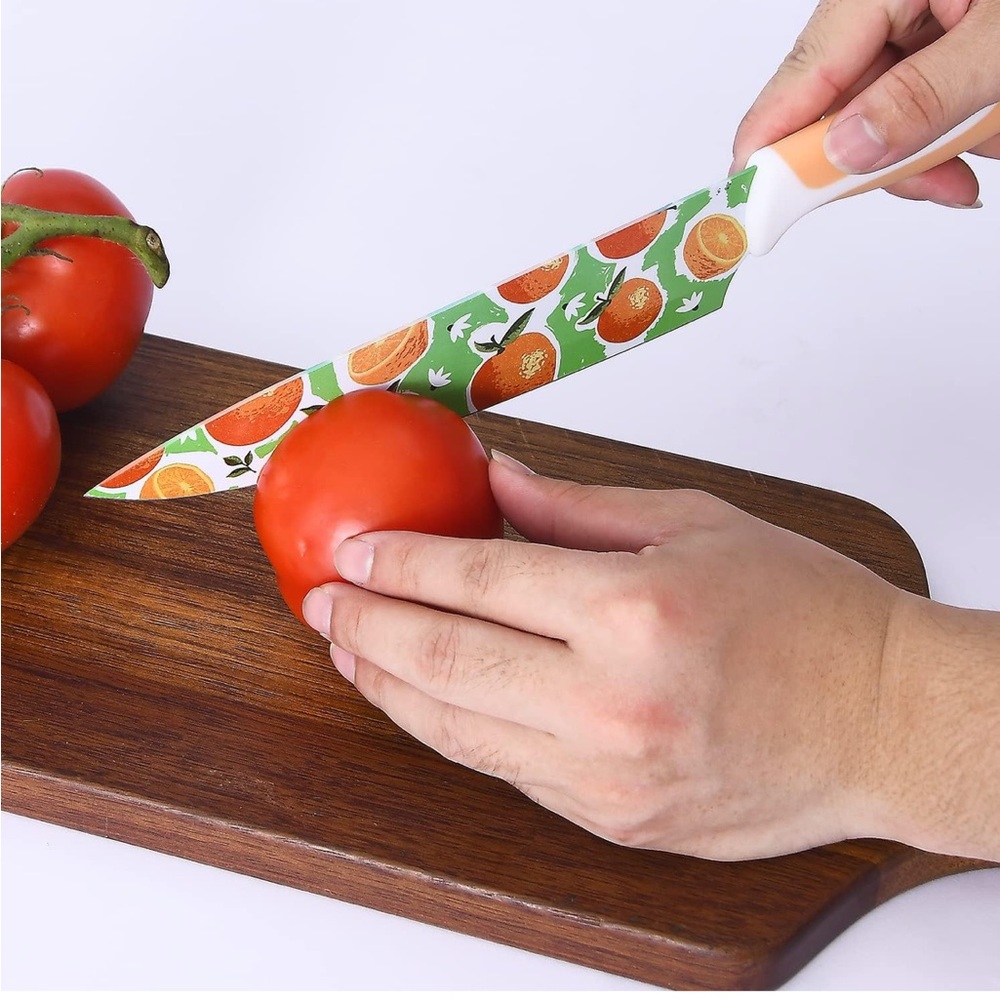 Fruit Pattern Knife Set - Picture 2 of 5